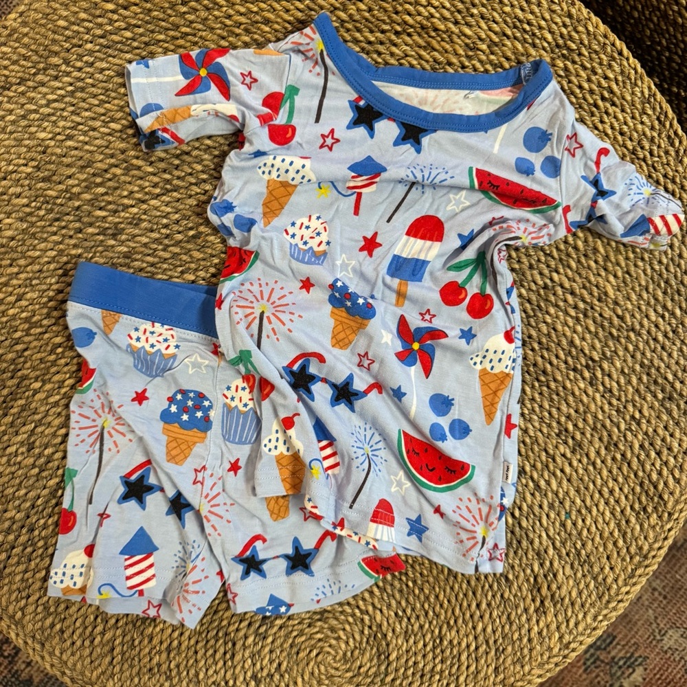 Little Sleepies - Stars, Stripes, and Sweets - NWOT